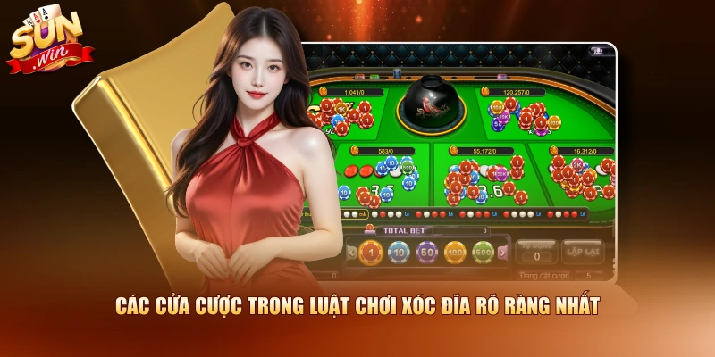 Các cửa cược trong luật chơi Xóc Đĩa rõ ràng nhất